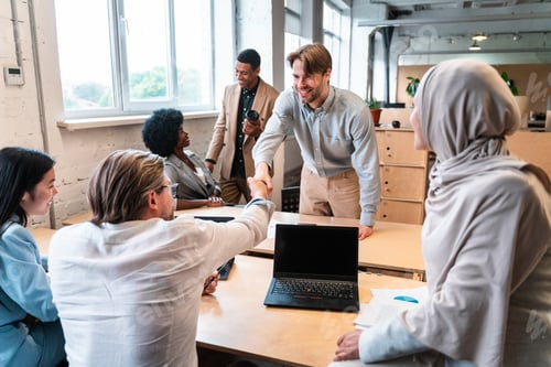 Preview: start up business team in the office