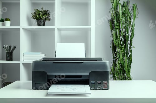Preview: Photocopier machine for document printing in the office