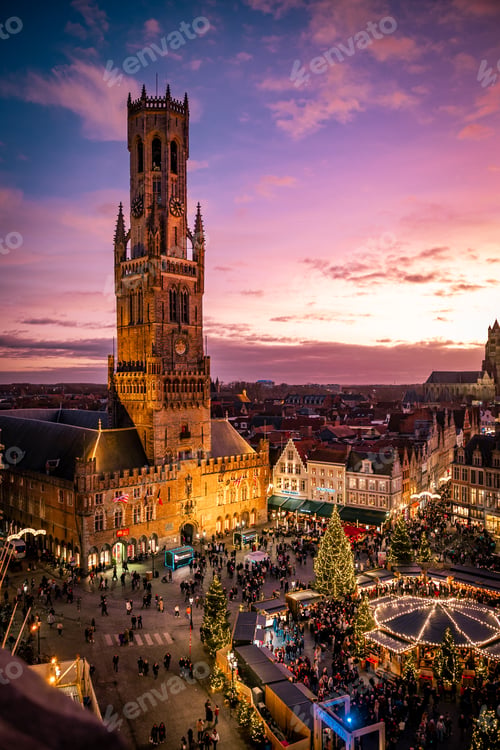 Preview: Christmas Market in Bruges, Belgium
