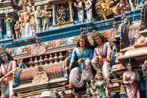 Preview: Details of Meenakshi Temple in Madurai, Tamil Nadu, South India