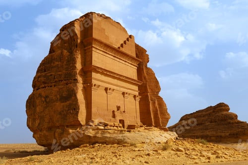 Preview: Al Ula city - The Nabataeans or Nabateans Tombs - Madain Saleh in Al Ula - Qasr al-Farid