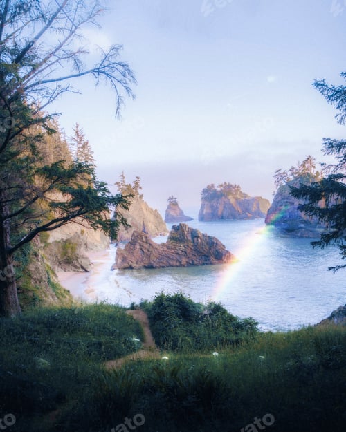 Preview: Rainbow at the west coast in USA