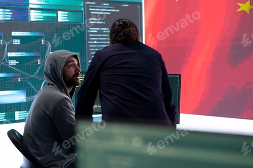 Preview: Chinese hacker uses computers in governmental cyber operations office