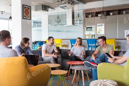 Preview: team meeting and brainstorming