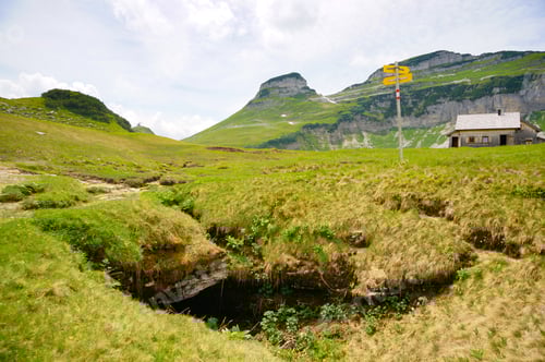 Preview: Beautiful shot of Austrian hills under the cloudy sky