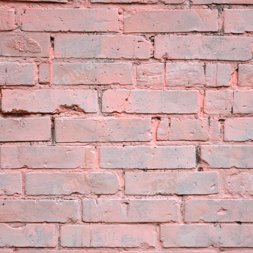 Preview: Background texture of old brick wall, painted in pink