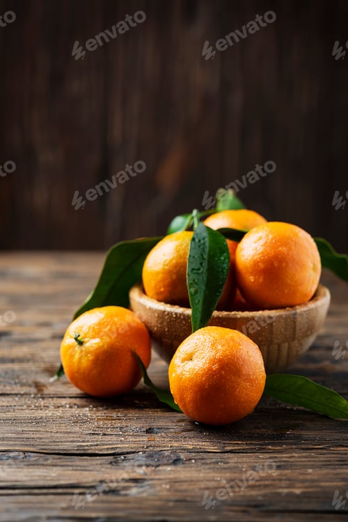 Preview: Fresh sweet mandarins
