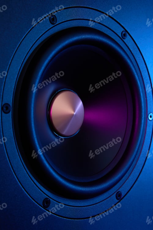 Preview: Multimedia acoustic sound speaker with neon lighting