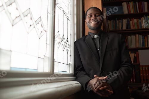 Preview: Black Young Man as Priest