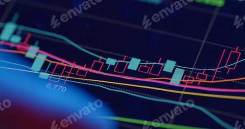 Vista previa: Uso de una tableta digital para el análisis bursátil
