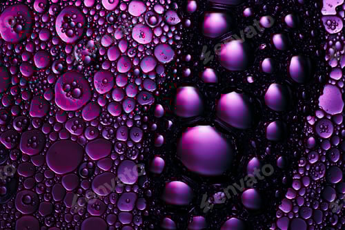 Visualização: fundo líquido roxo abstrato surreal