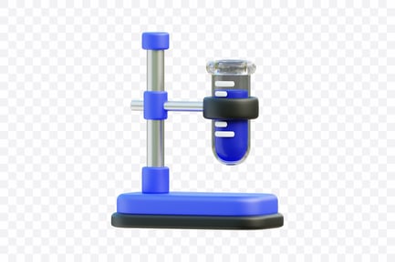 Preview: Laboratory Tube Holder with Clamp