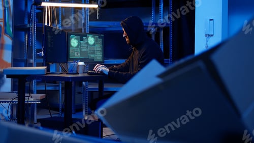 Preview: Professional spy in underground location hired by government to do espionage