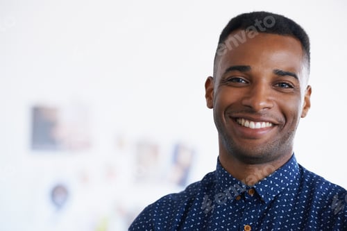 Preview: My space at the office. A young man in the office.