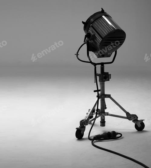 Preview: Big studio lights for video movie or film production