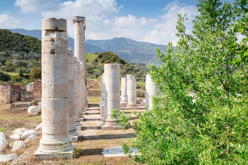 Preview: The Temple of Artemis. Sardes Ancient city. Manisa, Turkey. UNESCO World Heritage Tentative List.