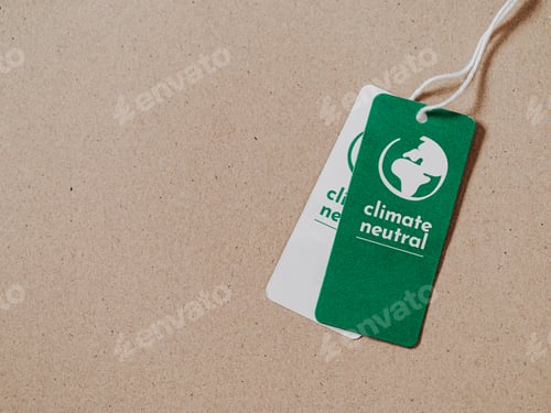 Preview: Climate neutral and carbon label concept
