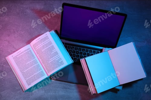 Preview: Concept of books vs technology, old search for information vs modern search for information