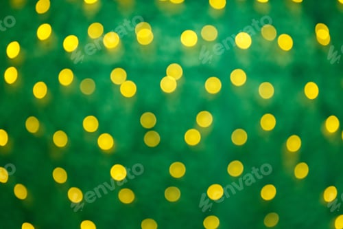 Preview: Glitter vintage lights background. Defocused