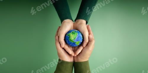 Preview: World Earth Day. Green Energy, ESG, Renewable and Sustainable Resources. Environmental Care