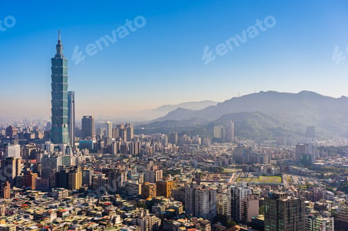 Preview: Beautiful architecture building taipei city