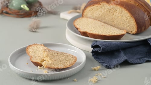 Preview: Traditional Portuguese Easter bread Folar