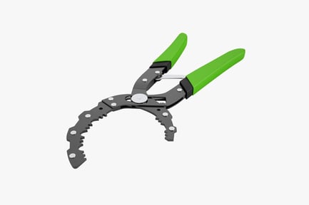 Preview: Heavy-Duty Oil Filter Pliers with Adjustable Jaws