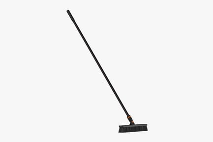 Preview: Heavy-Duty Push Broom with Angled Bristles