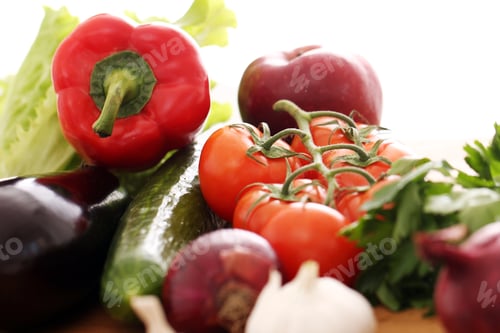 Preview: Pile of fresh vegetables