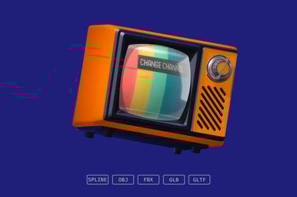 Preview: Stylized Retro Television