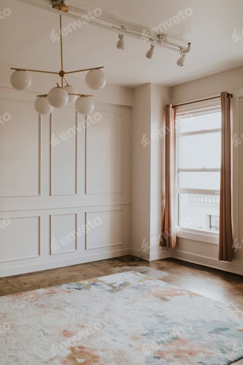Preview: Pastel pink living room