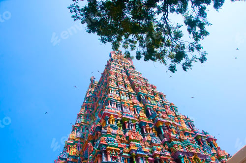 Preview: Meenakshi Temple, one of the biggest and oldest temple, Madurai, India.