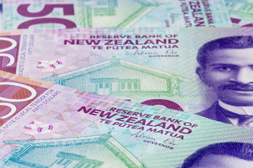 Preview: Currency, New Zealand dollar banknotes.
