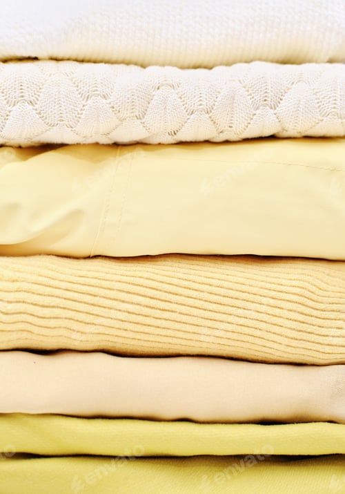 Preview: clothes in trendy color yellow. yellow sweaters and accessories.