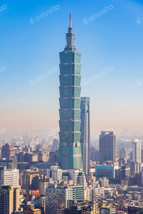 Preview: Beautiful architecture building taipei city