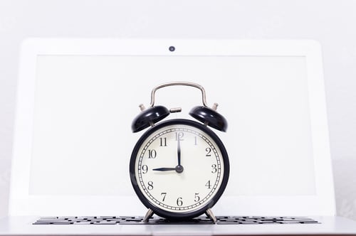 Preview: clock on the computer is to show the working time