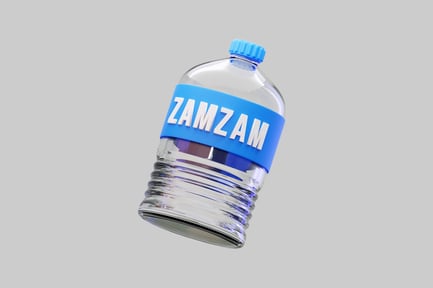 Preview: 3D Zamzam Holy Water Bottle