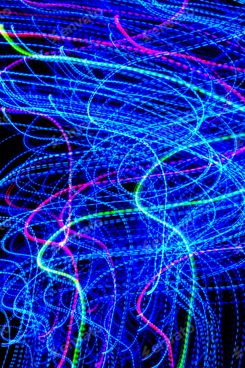 Preview: Abstract colorful lighting effect background