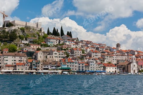 Preview: Sibenik, Croatia view from the sea