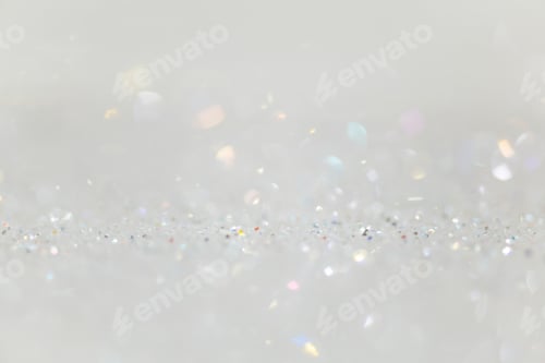 Preview: Shiny white glitter textured background