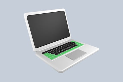 Preview: Laptop Tech 3D Illustration