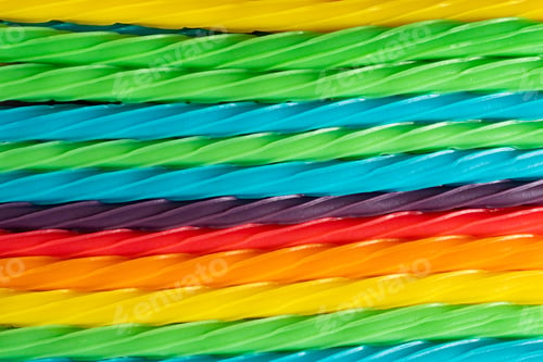 Preview: Colorfull background. Top view of multicolored candy. Sweet bright
background.