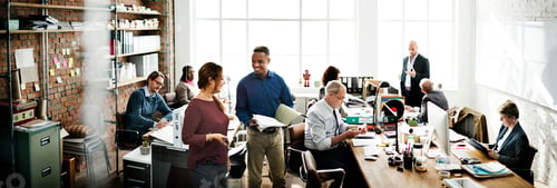 Preview: Daily life of business people at the office