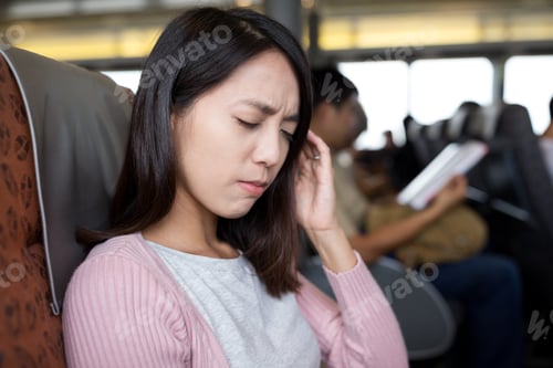 Preview: Woman suffer from headache