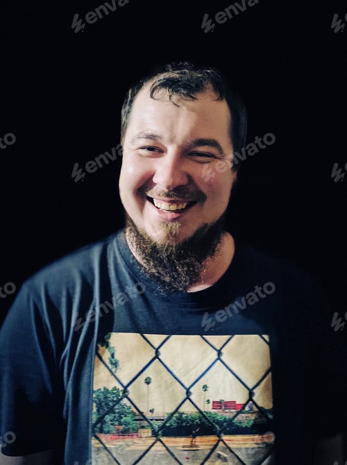 Preview: Happy man portrait