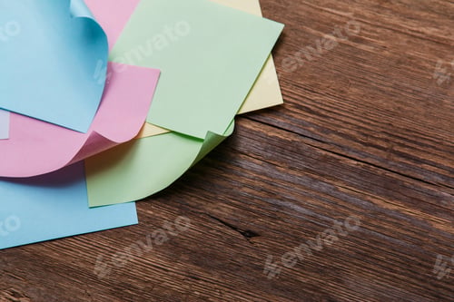 Preview: Multicolored paper stickers