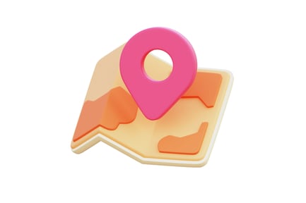 Preview: Map 3D Illustration