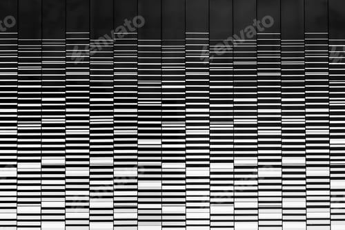 Preview: High building texture with reflection of sky and cloud.