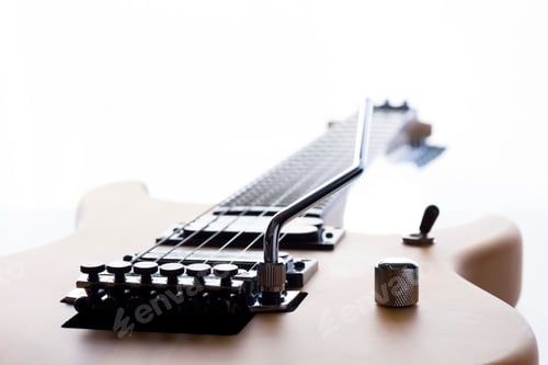 Preview: electric guitar natural wood