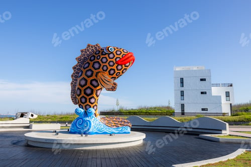 Preview: Penghu, Taiwan 25 June 2022: Beautiful scenic spot in Penghu